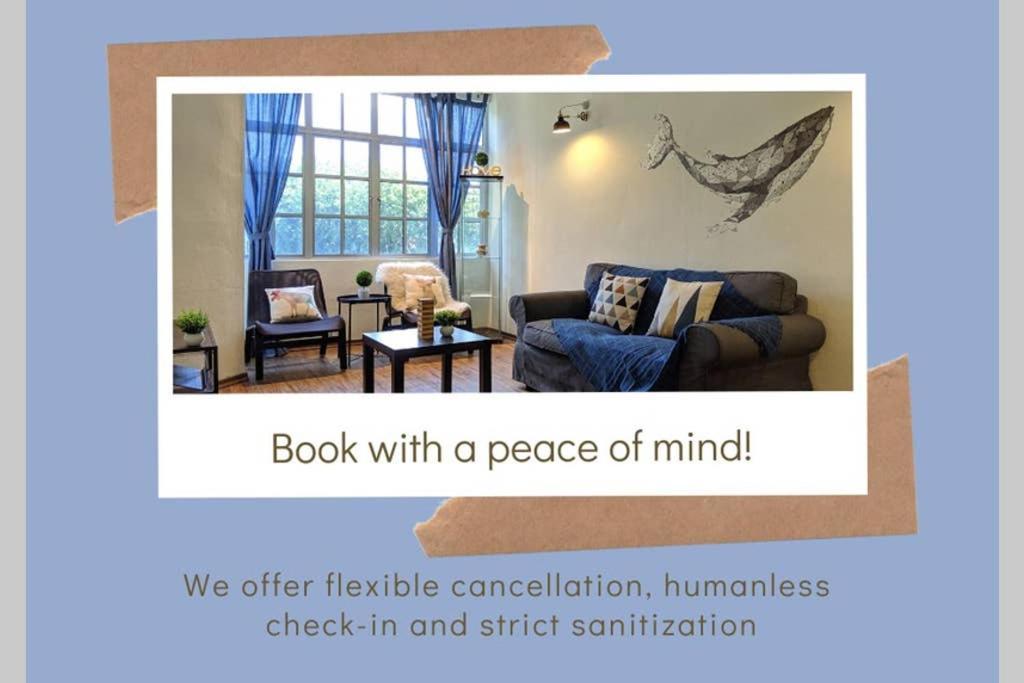 Ees Whale House - Homestay 3 Min Walk To Beach 바투 페링기 외부 사진